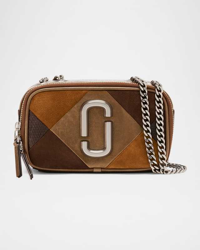 The Snapshot Patchwork Leather Crossbody Bag